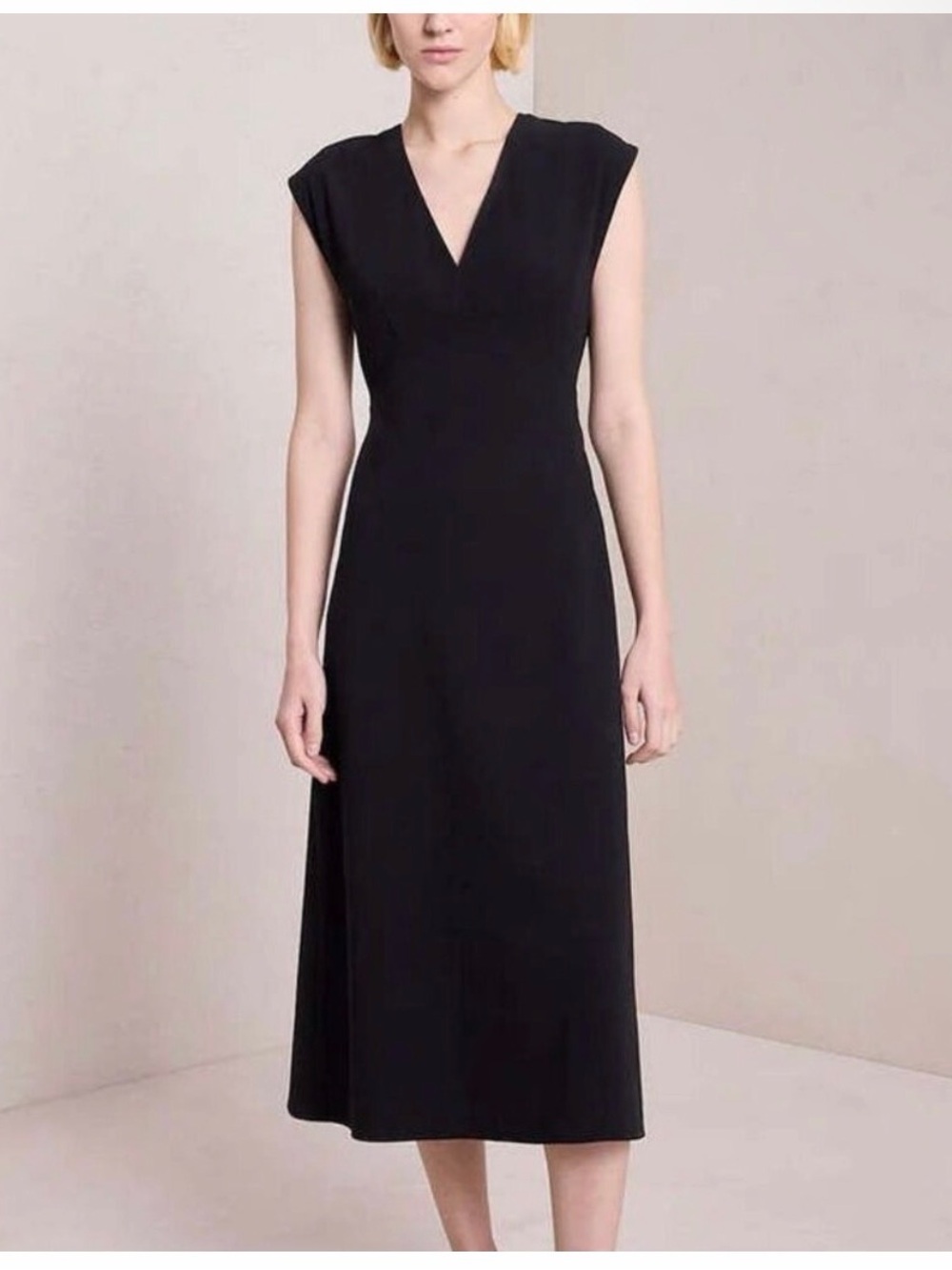 ALC AMELIE COTTON MIDI DRESS